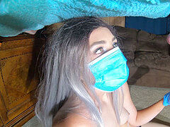 Bdsm, Velik kurac, Rokavice, Mask, Igrače