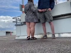 MILF Mom & Family Mutual Pissing Outdoor - Big Ass BBW Wet Pussy Doggy Style