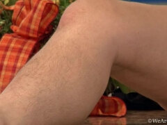 Zadek, Brunetka, Vlasaté, Masturbace, Tetování