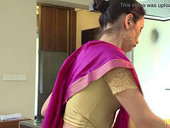 The warm maid Kaanta Bai caught red transferred and fucked rock hard in all her holes