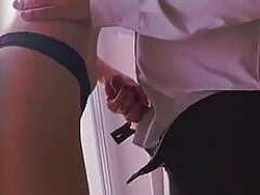 Boss gets down and dirty employee next door - ASMR secretary over heard loud moaning sex with cumming in pussy