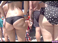 Thong fat ass brazilian teens beach Voyeur Bikini Spycam HD