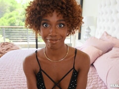 Freaky teen ebony Lacey crazy sex video