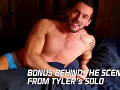Gay porn star Tyler Wolf shoves cock deep inside persian bottom Shawn Abir