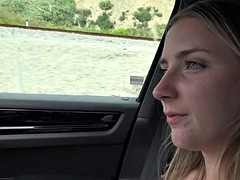 Vacation with Macy Meadows takes a piss in public and plays with her pussy POV