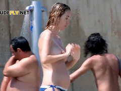 Playa, Al aire libre, Público, Adolescente