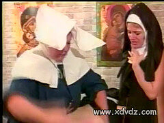 Nun Asks dude Sisters To spank Her naked Ass Punishing Her For Hot Dreams
