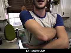 Young amateur straight latino gay boy for payment from a stranger