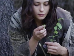 Chica, Erótico, Masturbación, Al aire libre