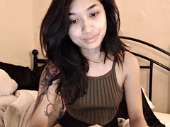 Sexy asian girl on webcam