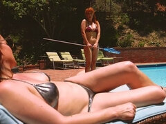 Lesbian Anal Pool Service: Sovereign Syre Trains Penny Pax's Ass