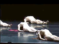 Hidden cam, nude-stage, naked-theatre