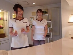 Horny Japanese girl Chisato Shouda, Yuka Honjo, Eriko Miura in Exotic handjobs, cumshots JAV video