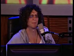 Nicole Sheridan gives a handjob on Howard Stern TV