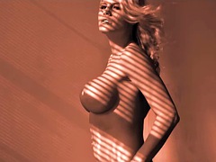 Gros seins, Blonde, Actrice du porno, Solo