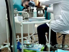 Climax on gynecology stool