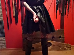 Do you want to know what the Mistress has under her skirt? There