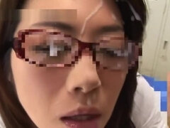 Japanese girls bukkake facial blowjob cumshot compilation 6