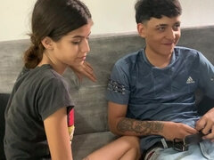 Playing at Home with My Stepsister Ends up in a Fuck