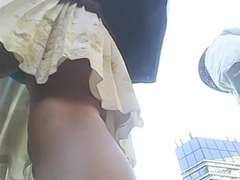 Compilation of astounding City up skirts 2013