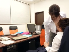 Aunt Female Boss And Overtime Sex Creampie Office Emiko Sugioka