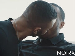 Black stepbro studs Trent King and Zario Travezz fuck hard