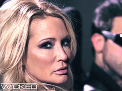 Wicked pictures - jessica drake Takes Facials From two boners