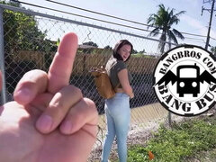 Bang Bus Compilation #1: Hot Latina Babes with Big Butts and Big Tits in Public Van Action