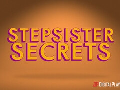 Stepsister Secrets - brunette lesbian Riley Reid pussy licking