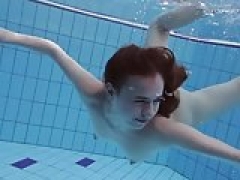 Anna Netrebko underweight petite teen underwater
