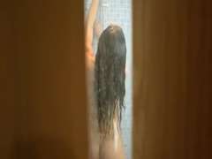 spy my sister on shower , give me a strip naked