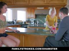 FamilyStrokes - Caught Making love My Step-Dad