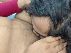 Mallu Girlfriend Pussy Licking By Boyfriend At Home While Husband Away - Homemade Indian Sex