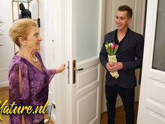 Rubia, Mamada, Peludo, Coño, Cabello corto