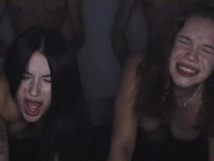 College Girls Loud Moaning in Dorm - Hardcore Threesome Fuck with Big Ass Doggy Style