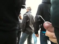 Spunk on nymphs in public (compilation 11-13)