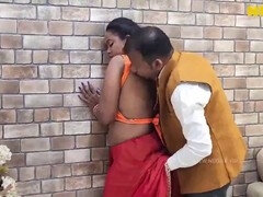 Hot pleasure for couples: rough hardcore sex with busty Indian office aunty