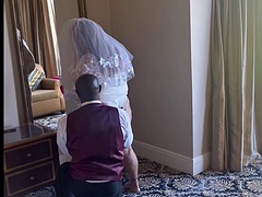 Big Booty Bride gets fucked by the best man