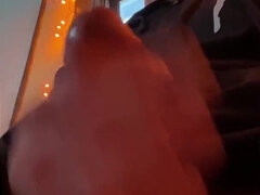 Stor kuk, Sperma shot, Pappa, Homosexuell, Hemmagjord, Onani, Solo