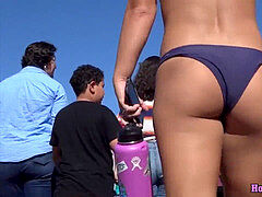 immense bootie Latina killer teens voyeur spy beach cam hd video