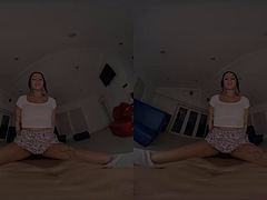 Natural Teen Ryan Reid Testing Your Sex Skills VR Porn