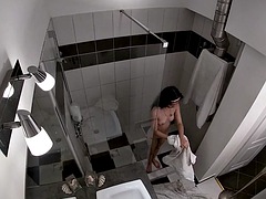 Cam - threesome shower