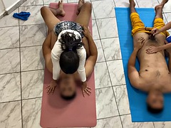 アナル, デカチン, 黒人, カップル, 黒人, ハードコア, 日本人, 淫乱熟女