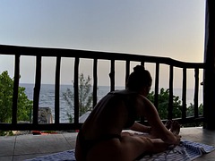 Dani Daniels - Sunset Yoga In Jamaica