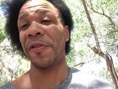 Amatør, Stor kukk, Svart, Homofil, Onani, Utendørs