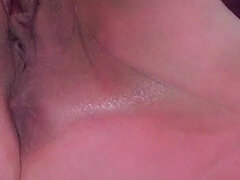 Dildo, Frau, Absätze, Masturbation, Solo, Strümpfe, Titten
