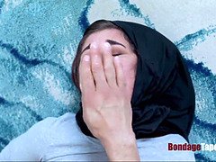 GIRL IN HIJAB brutally fucked by STEPBROTHER
