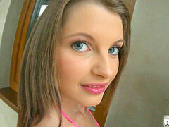 Stor kuk, Creampie, Sperma shot, Liten och nätt, Stockings