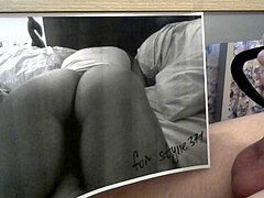 TRIBUTE (FOR styne371 - THANK YOU) hand job  wank OFF ON YOUR pic