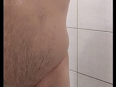 Shave, shower, cum